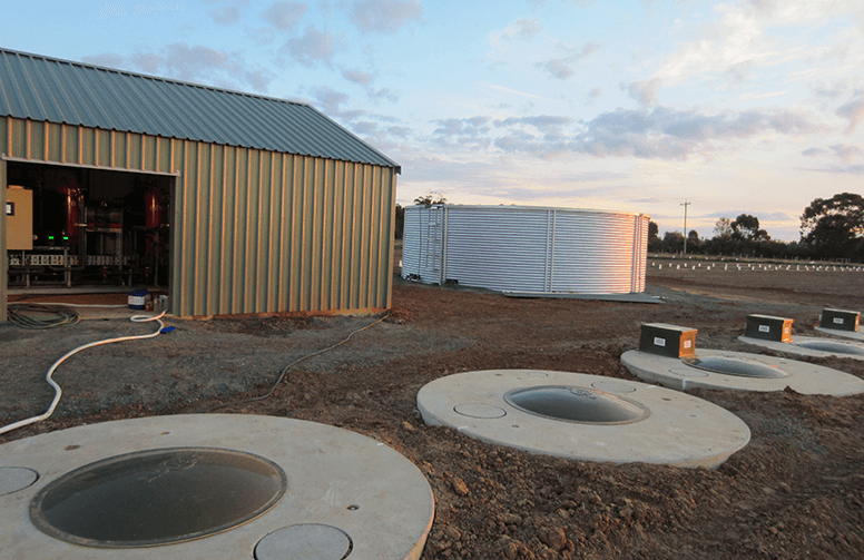 Station de traitement d'eau potable, Australie